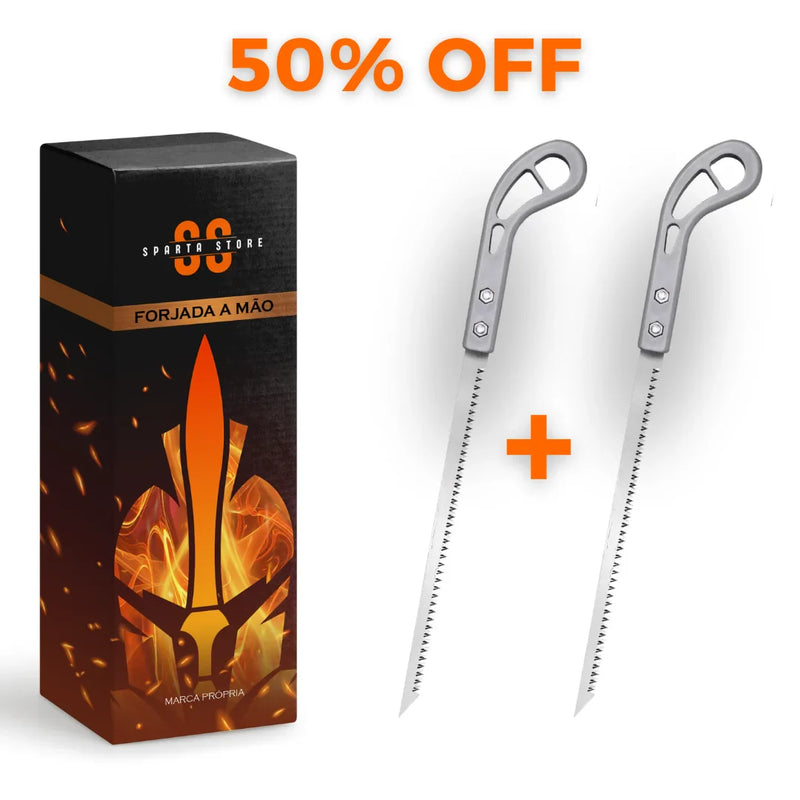 Serrote Manual Multiuso • Esparta Saw™ (COMPRE 1 LEVE 2)