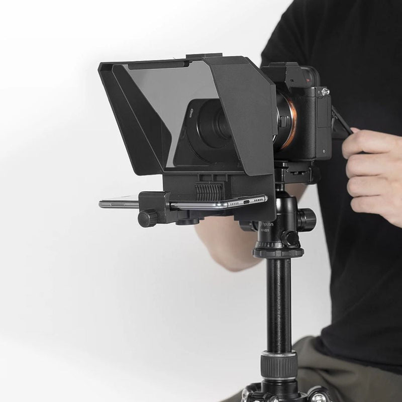 ProPrompt - Teleprompter para Smartphones e DSLRs com Controle Remoto