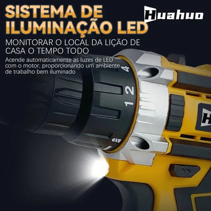 Parafusadeira/Furadeira 26V com Maleta